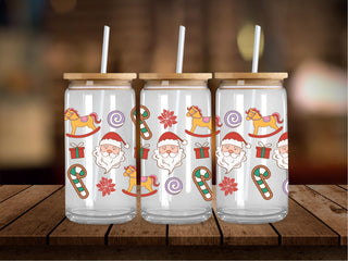 Retro Christmas Items Primary 16 Oz Wrap
