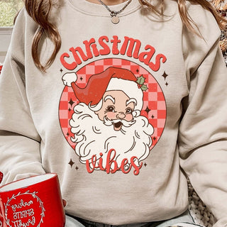 Retro Christmas Vibes Checkered