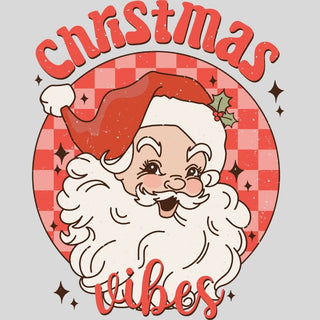 Retro Christmas Vibes Checkered