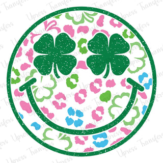Retro Clover Smiley