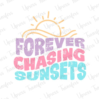 Retro Colors Forever Chasing Sunsets