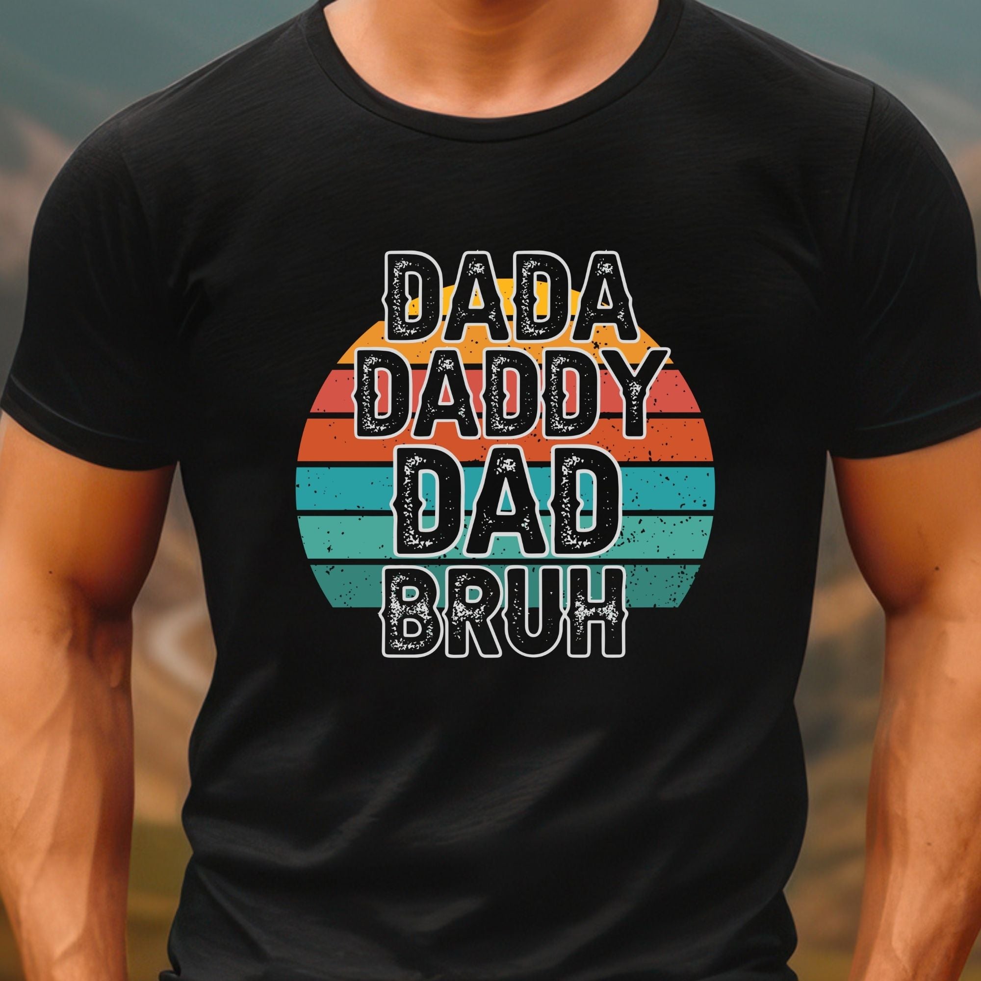 Retro Dada Daddy Dad Bruh