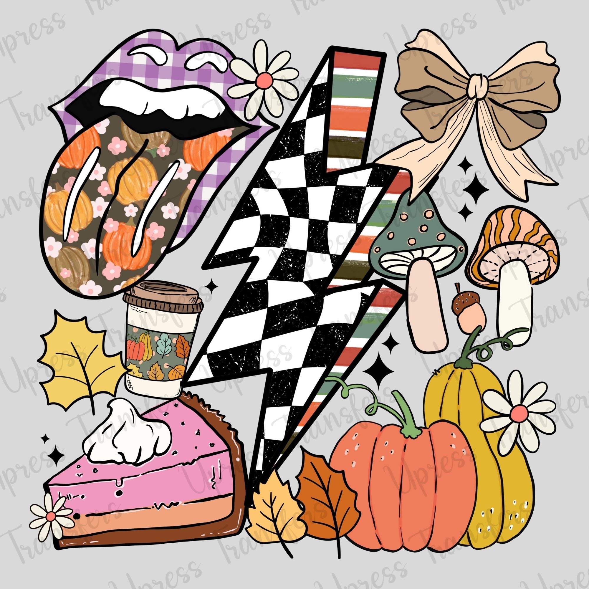 Retro Fall Trendy Collage