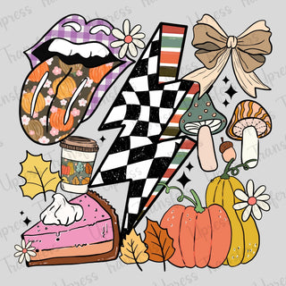 Retro Fall Trendy Collage