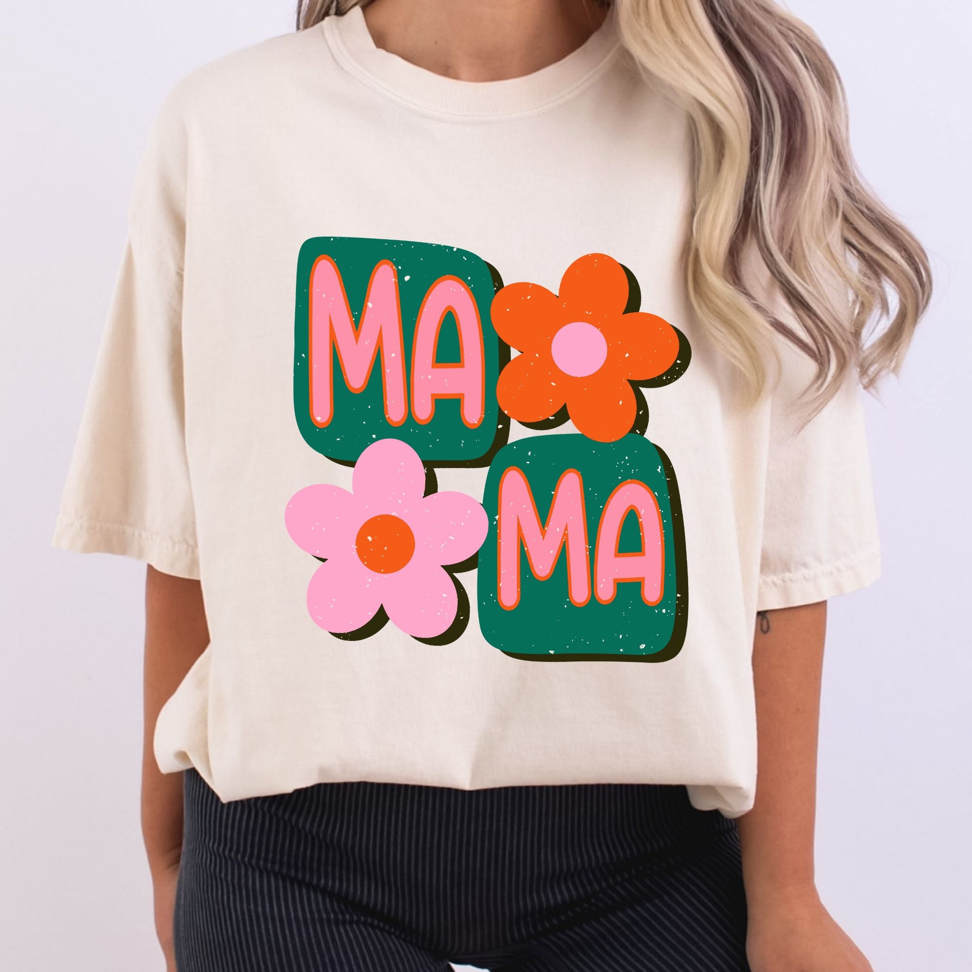 Retro Floral Mama
