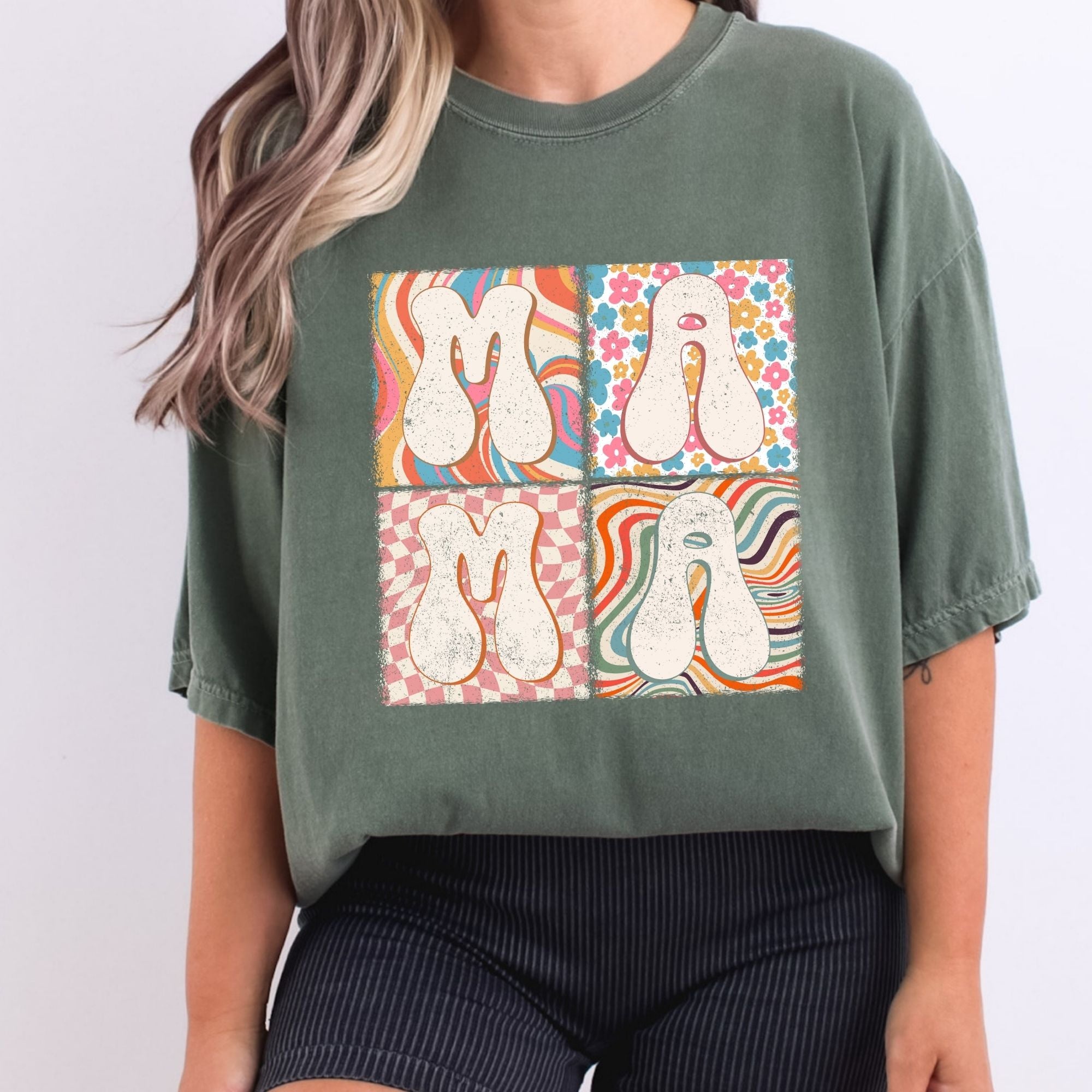 Retro Groovy Mama