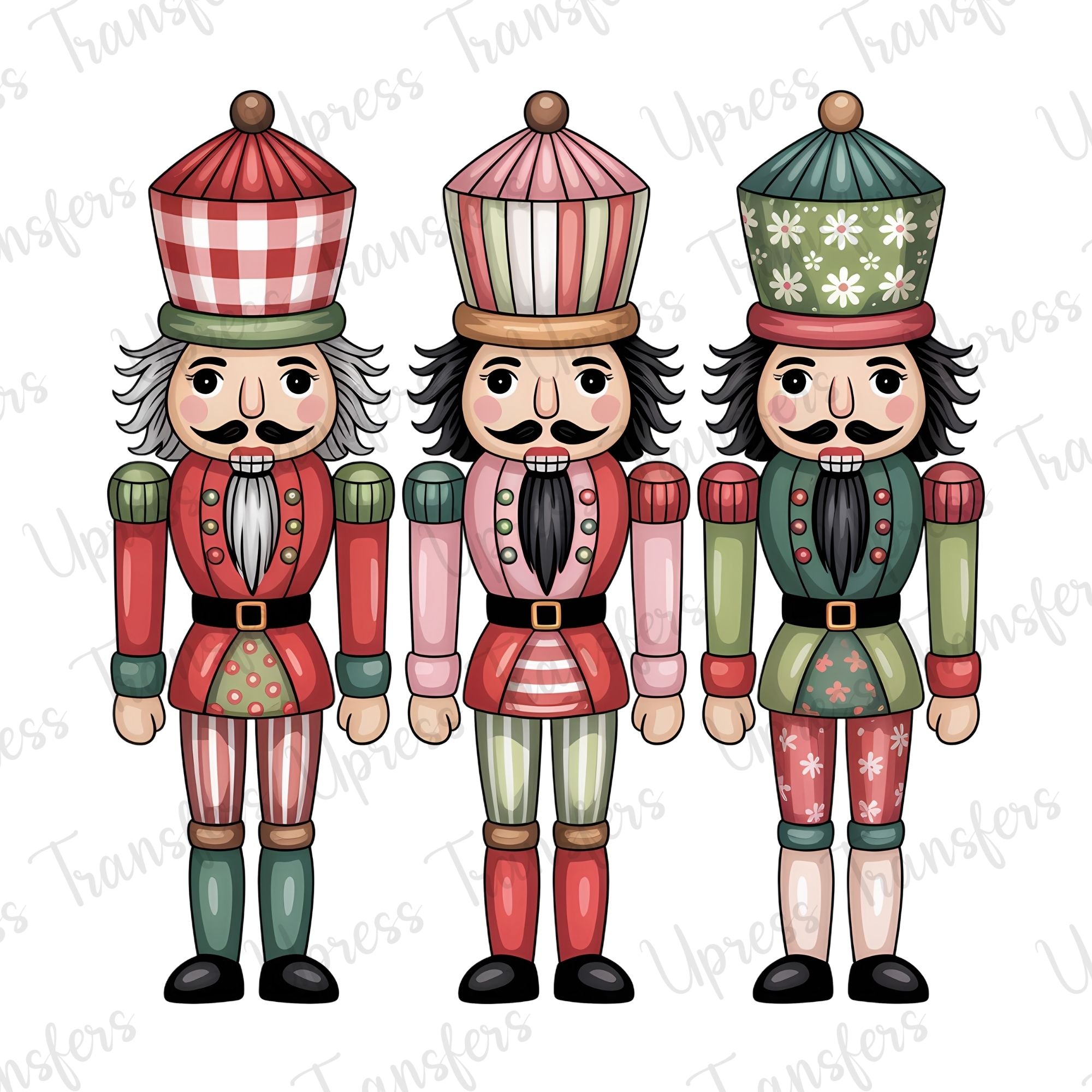 Retro Nutcracker Trio