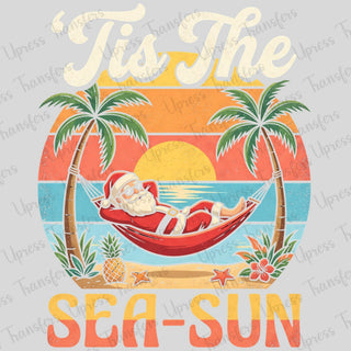 Retro Santa Beach