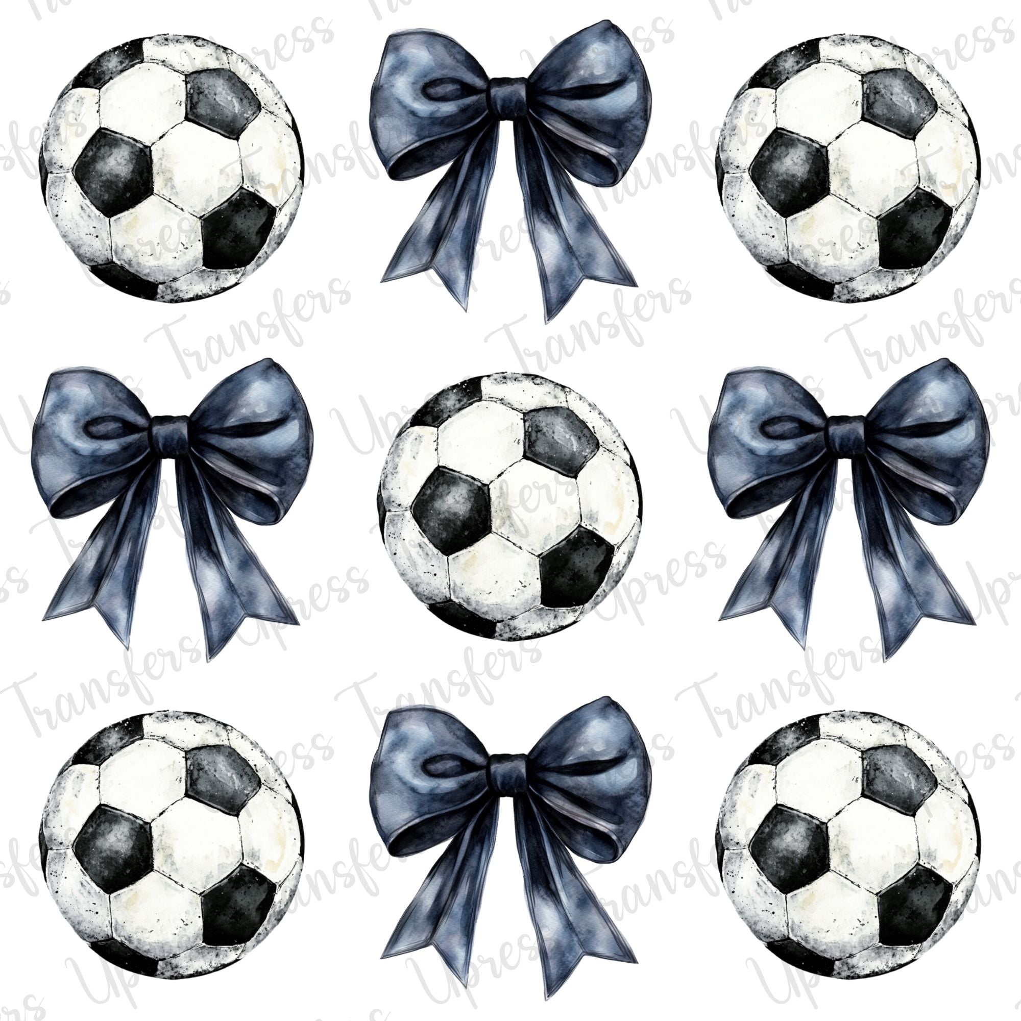 Retro Soccer Collage