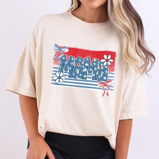 Retro Soft Mama Red White And Blue