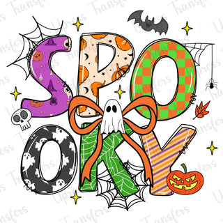Retro Spooky Halloween Doodle