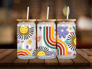 Retro Suns and Things 16 Oz Wrap
