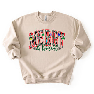 Retro Trendy Doodle Merry Checkered Bright