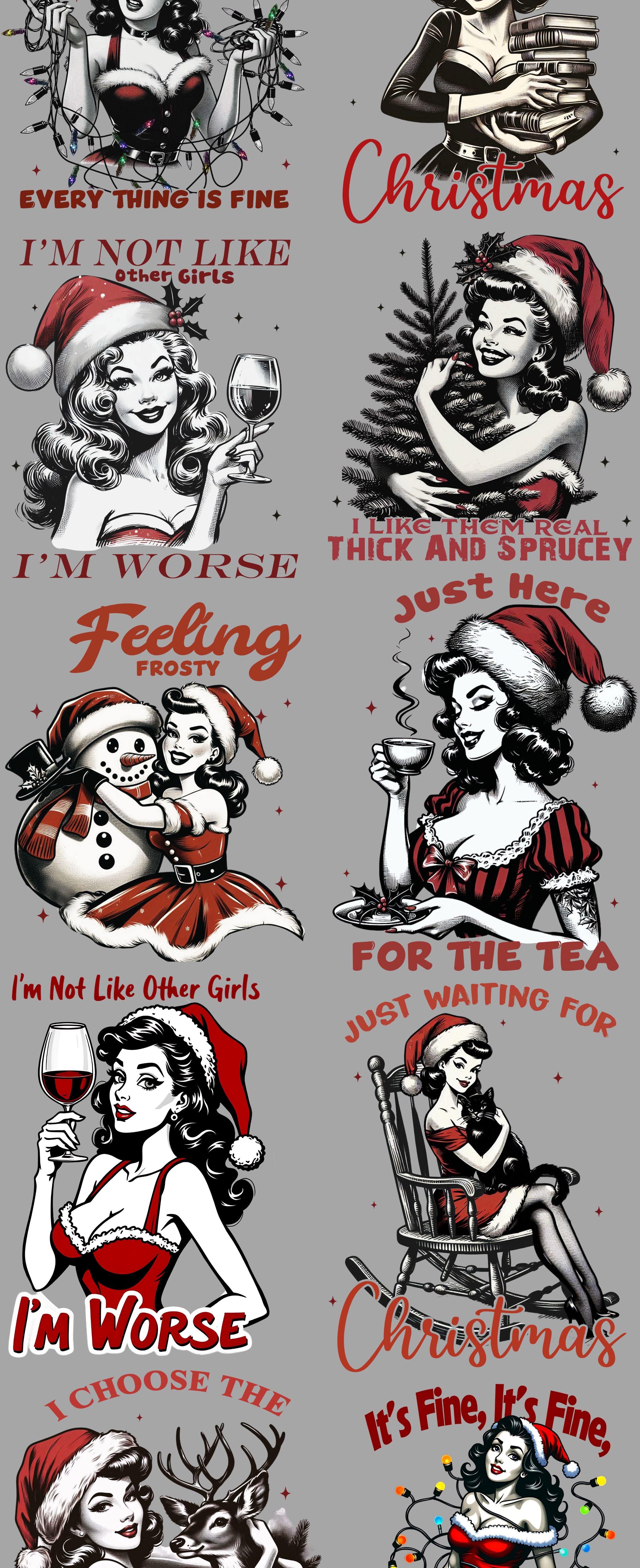 Retro Housewives Christmas