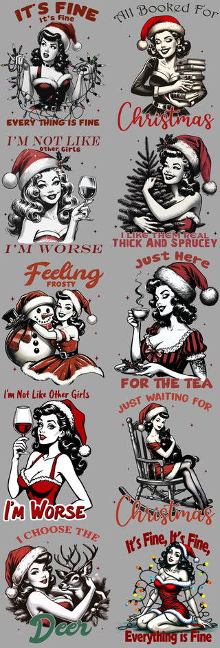 Retro Housewives Christmas