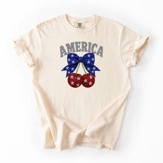 Rhinestone America Cherries