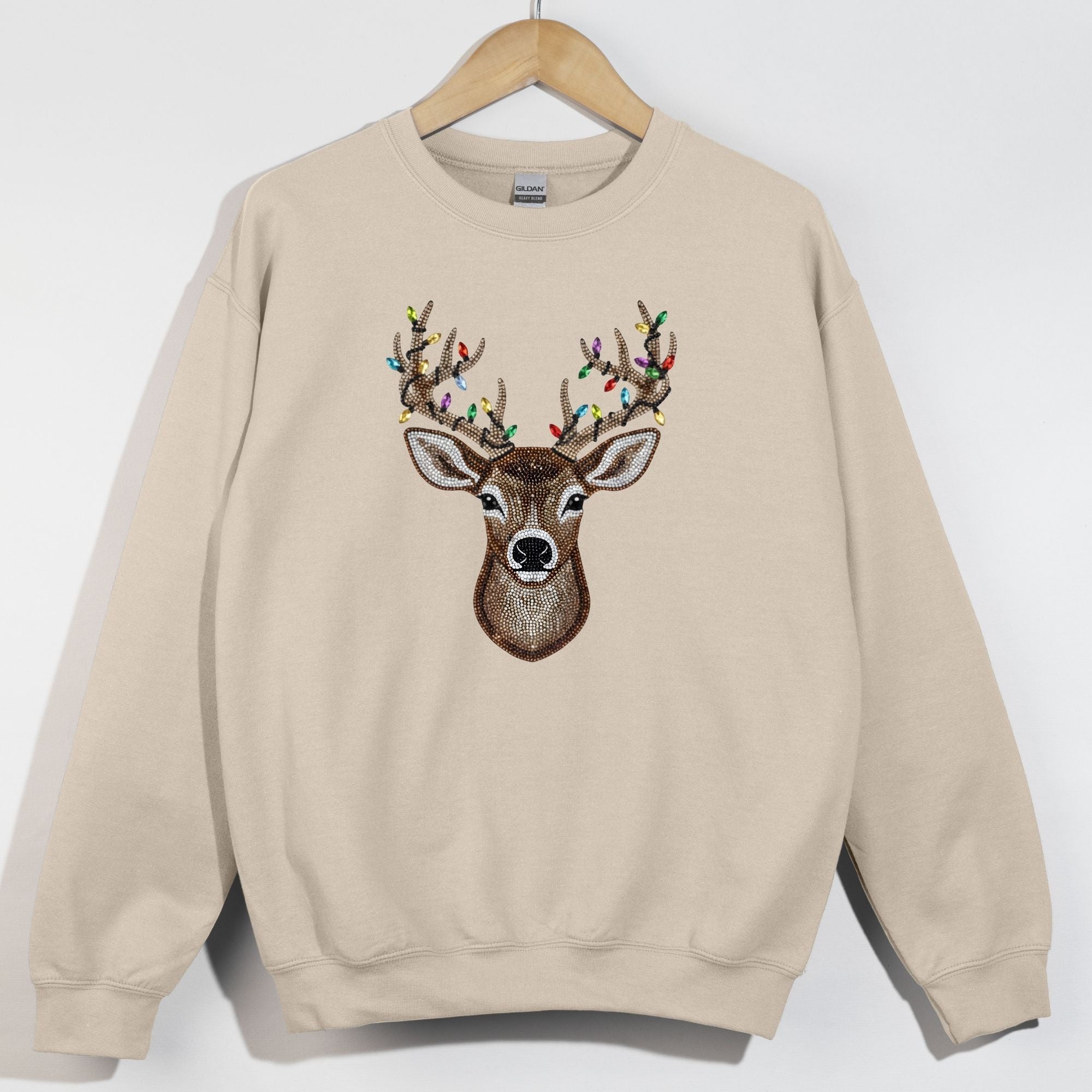 Rhinestone Deer Lights