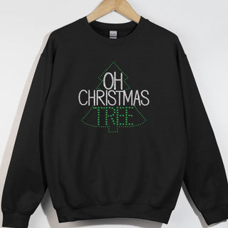 Rhinestone Lines Christmas Tree