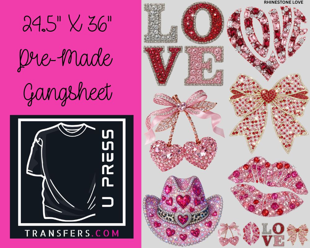 Rhinestone Love Mini