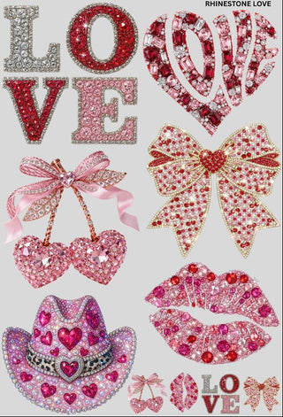 Rhinestone Love Mini