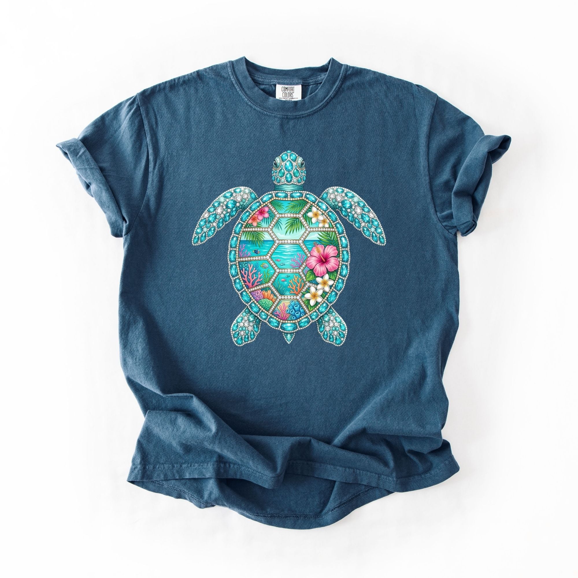 Flower Sea Turtle
