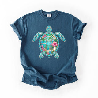 Flower Sea Turtle