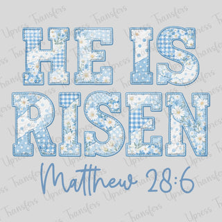 Risen Blue Patchwork