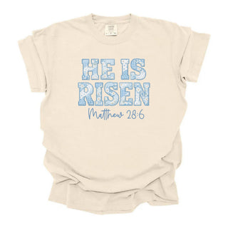 Risen Blue Patchwork
