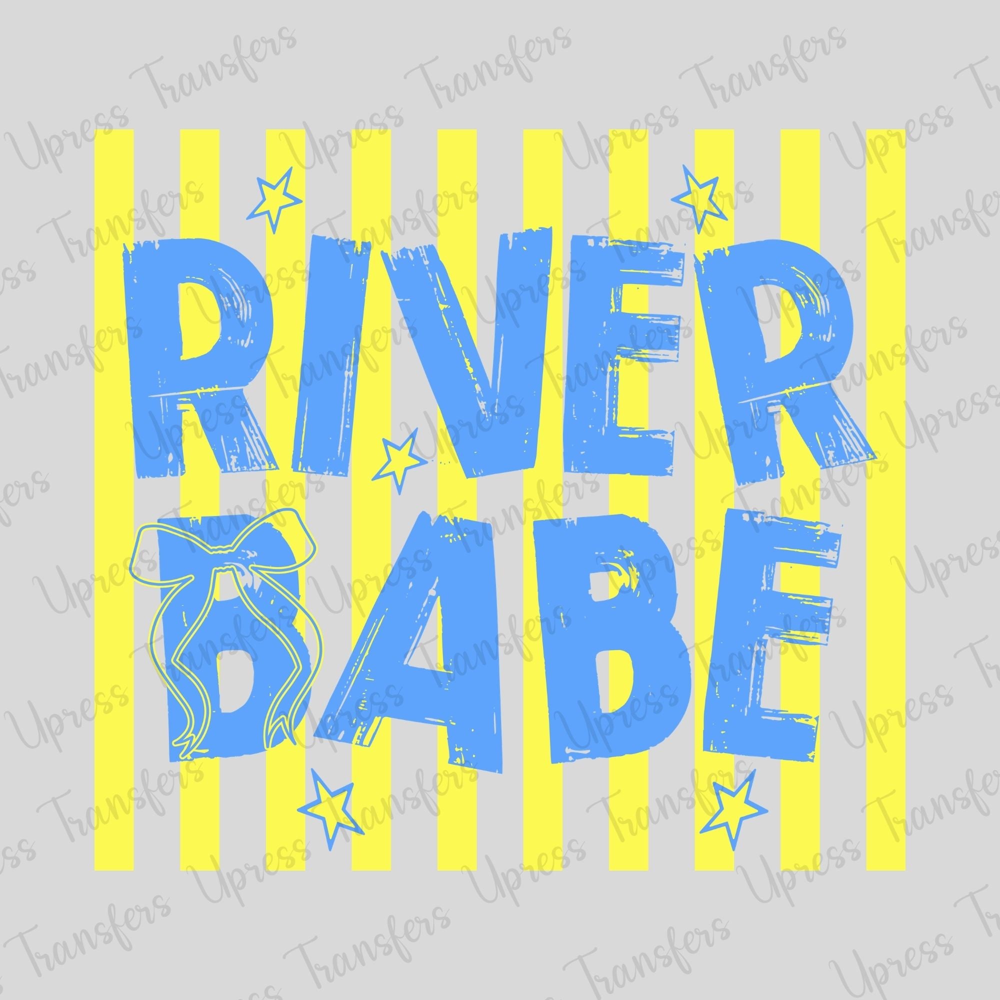 River Babe Yellow Stripes