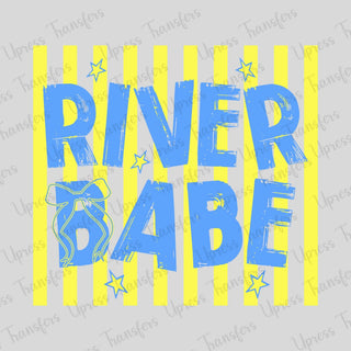 River Babe Yellow Stripes