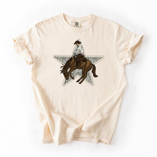 Rodeo Cowboy Zebra Star
