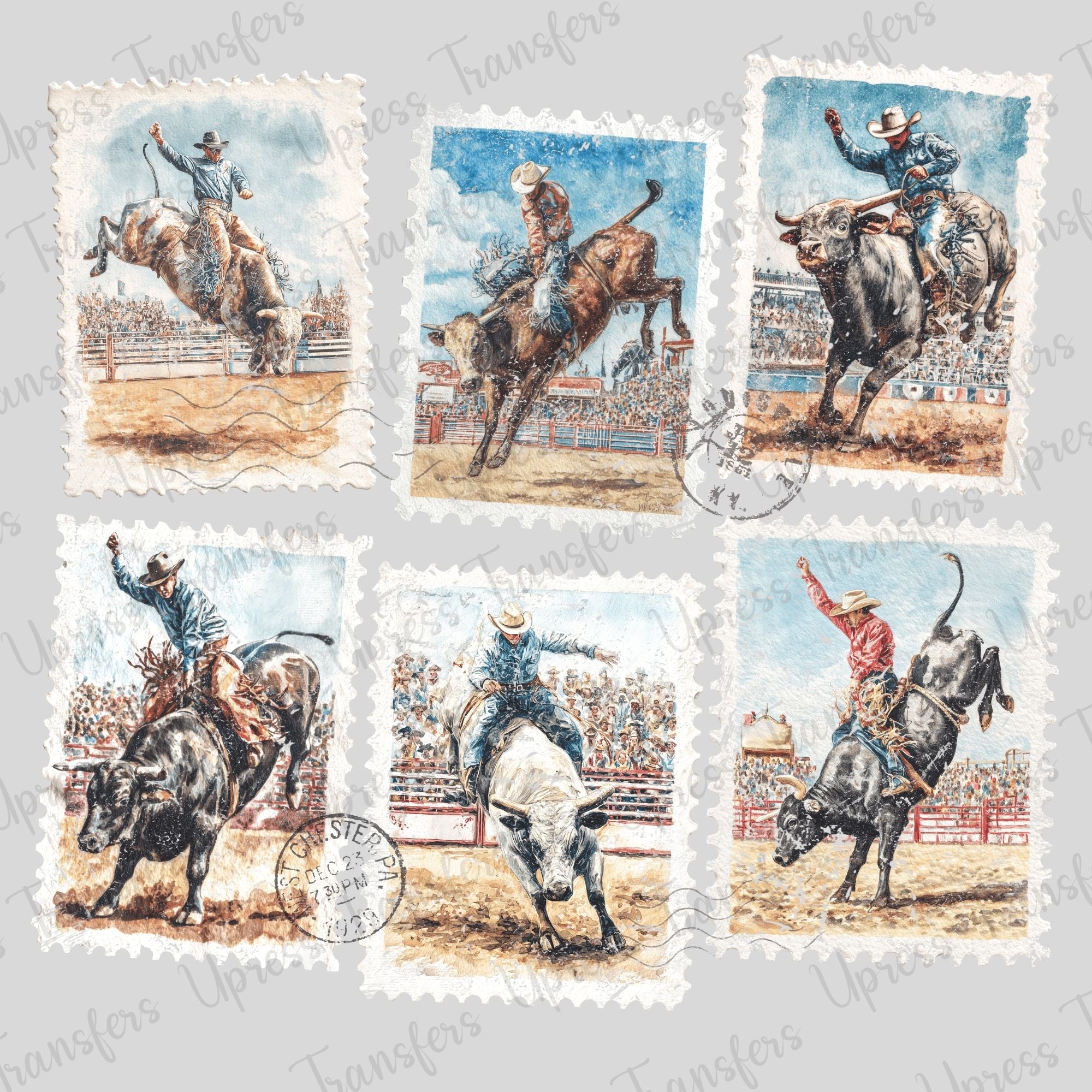 Rodeo Stamps