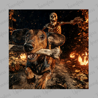 Running Dog Skeleton