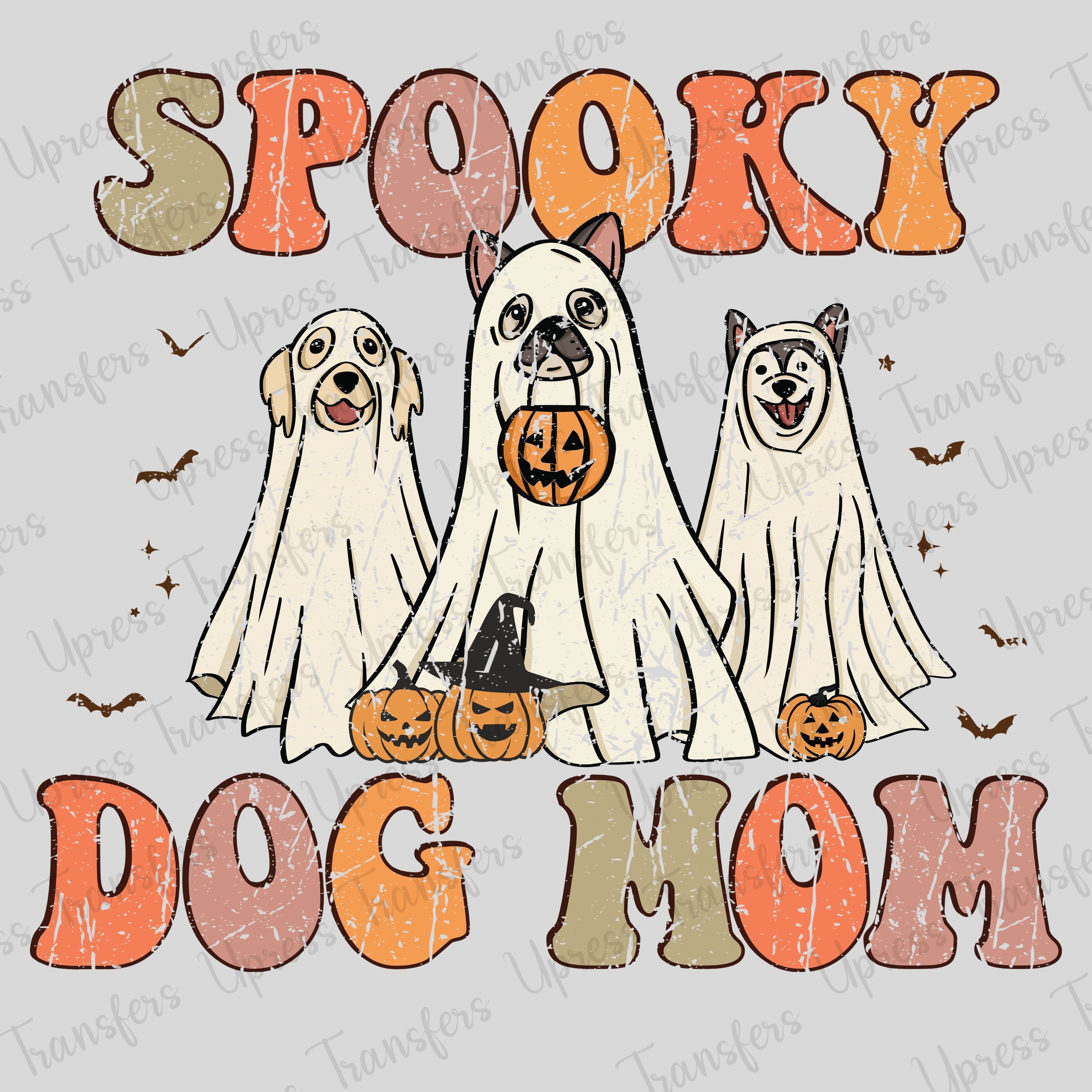 Rustic Spooky Dog Mom