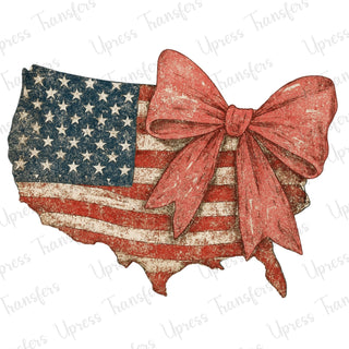 Rustic USA Bow