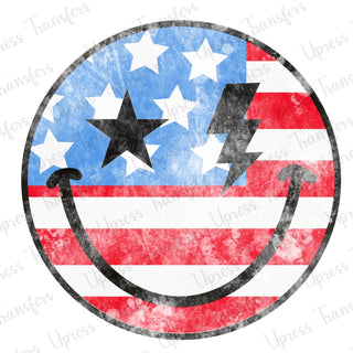 Rustic USA Smiley