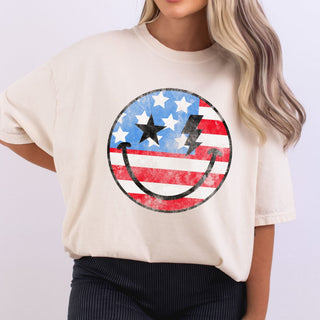 Rustic USA Smiley