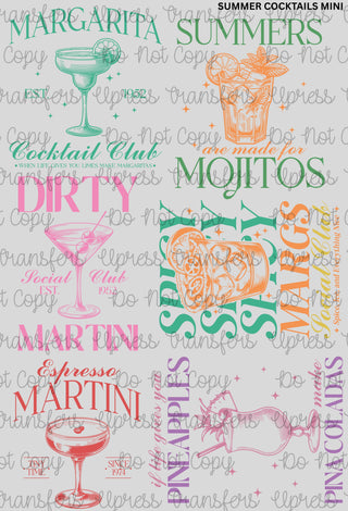 SUMMER COCKTAILS MINI