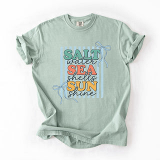 Salt water Sea Shells Stripes