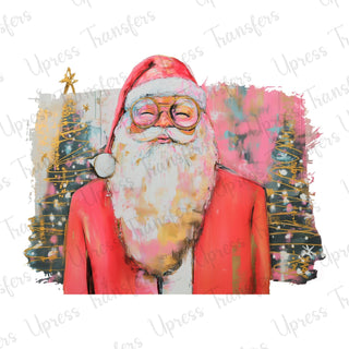 Santa Color Strokes