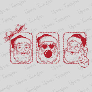 Santa Frames Trio