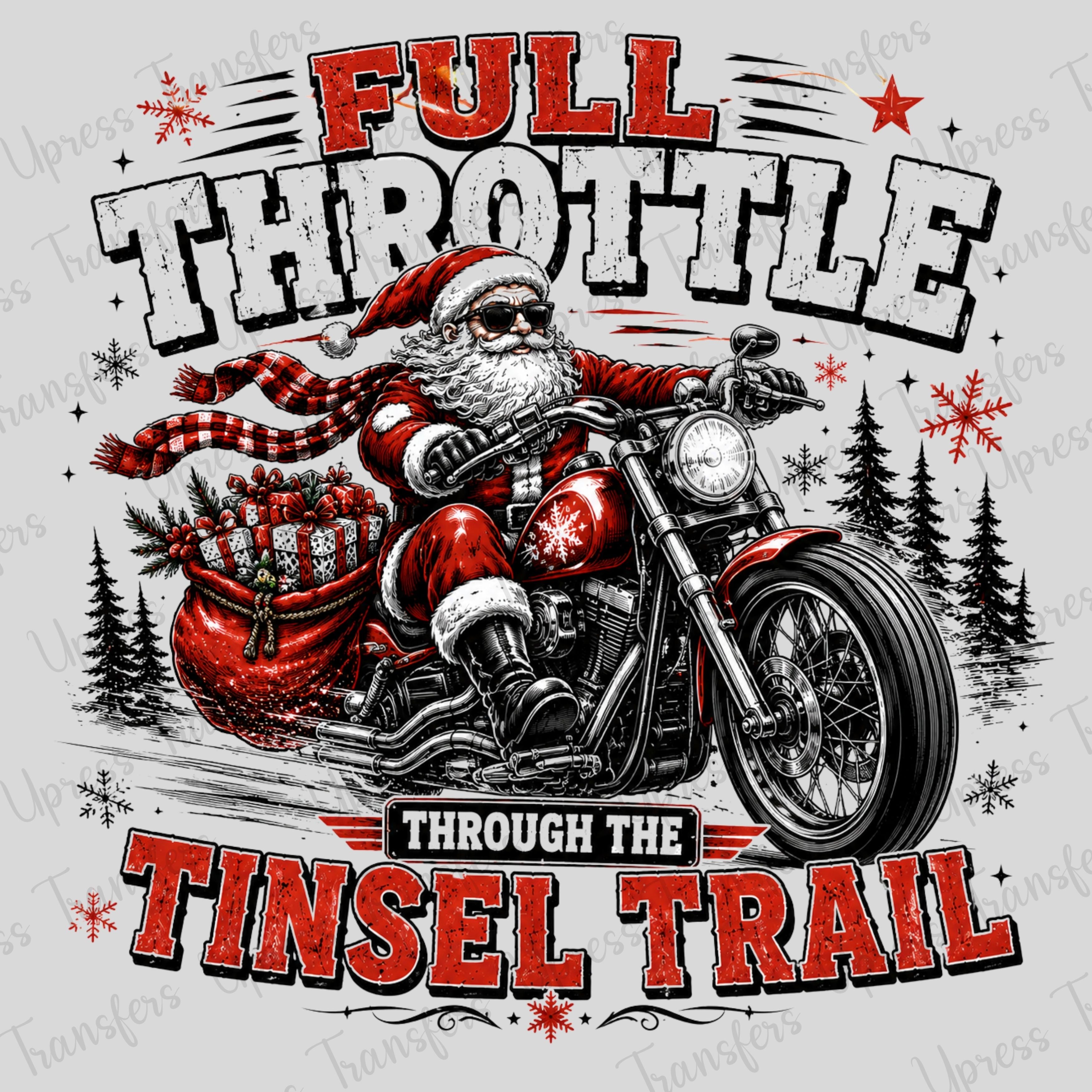 Santa On A Bike