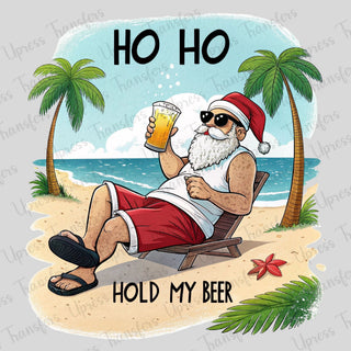 Santa On The Beach