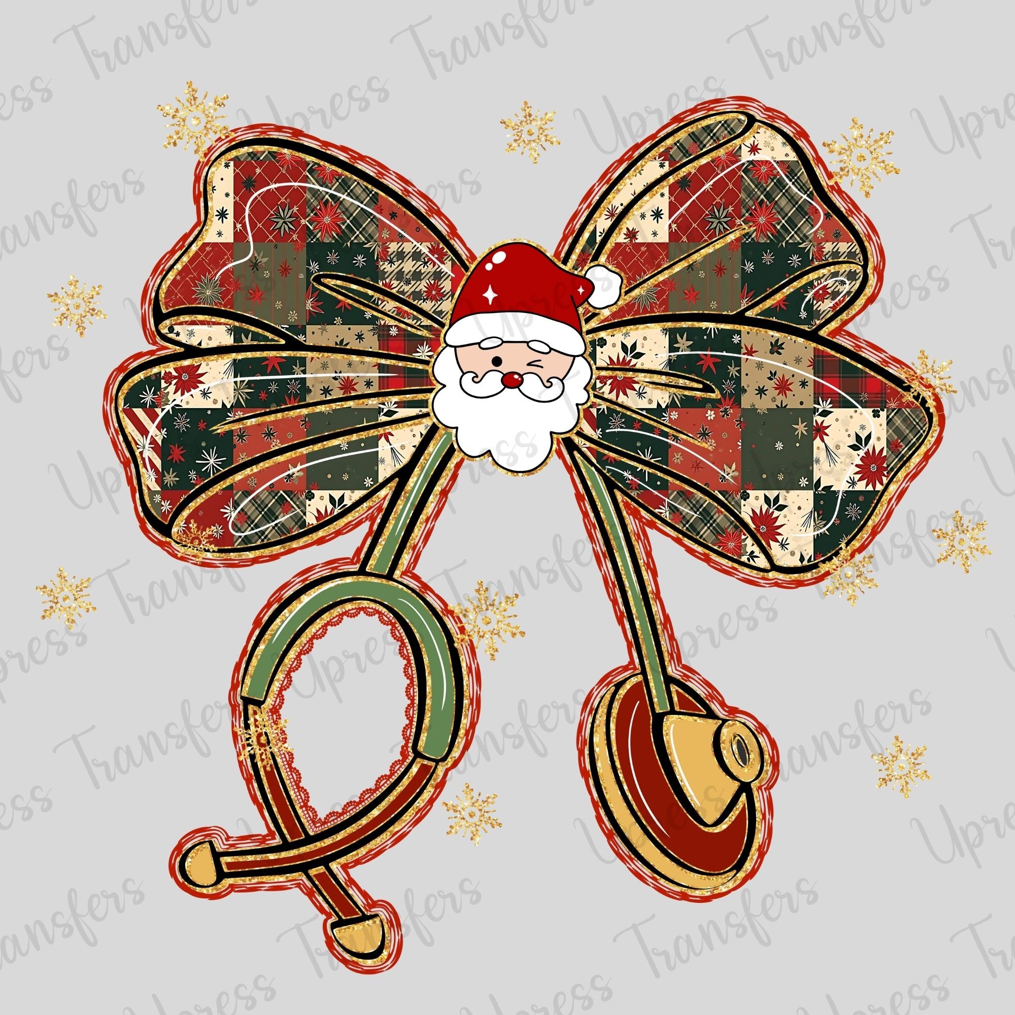Santa Patterns Stethoscope