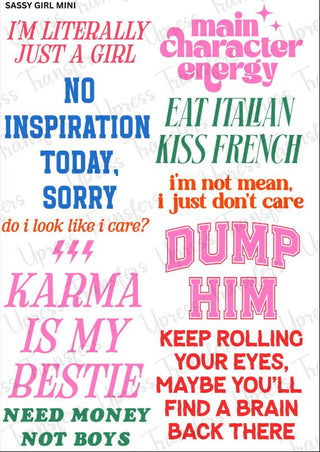 Sassy Girl Mini