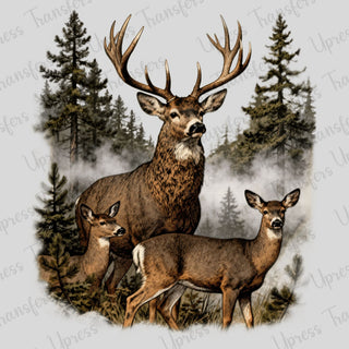 Saturated Vintage Deer