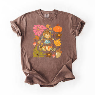 Scarecrow And Birds