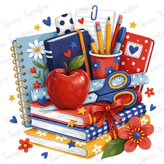 School_Supplies Floral