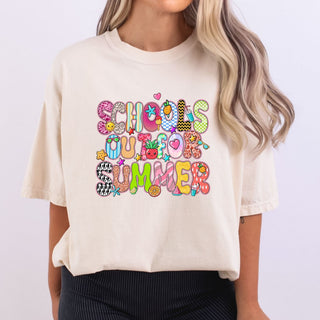 Schools Out For Summer Doodle