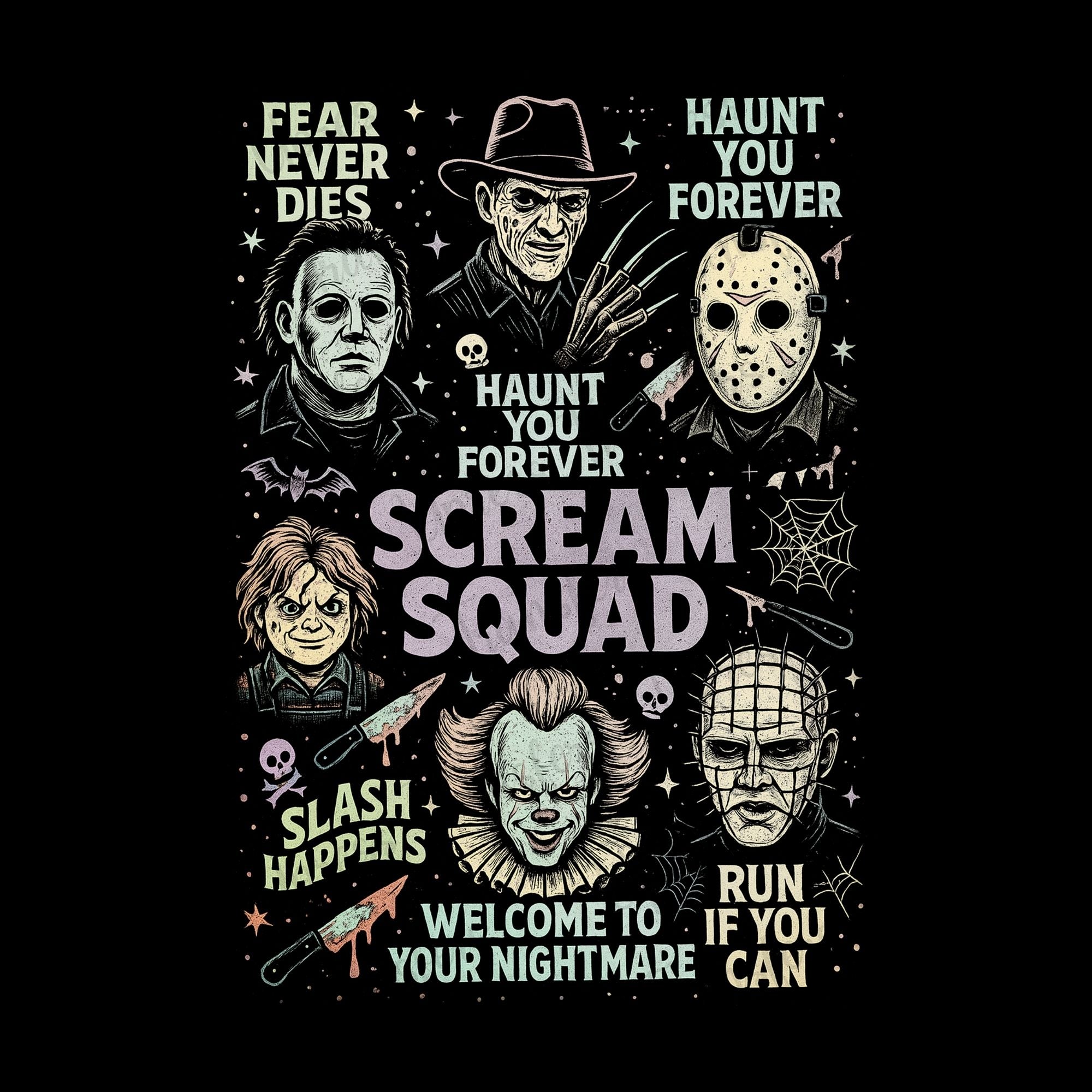 Scream Squad Men